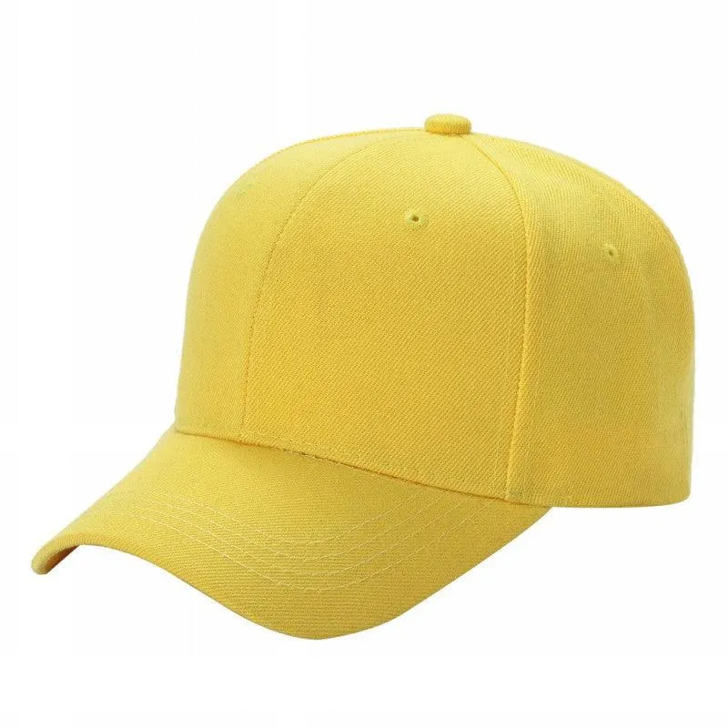 12 Pack Kids Velcro Baseball Cap - Adjustable