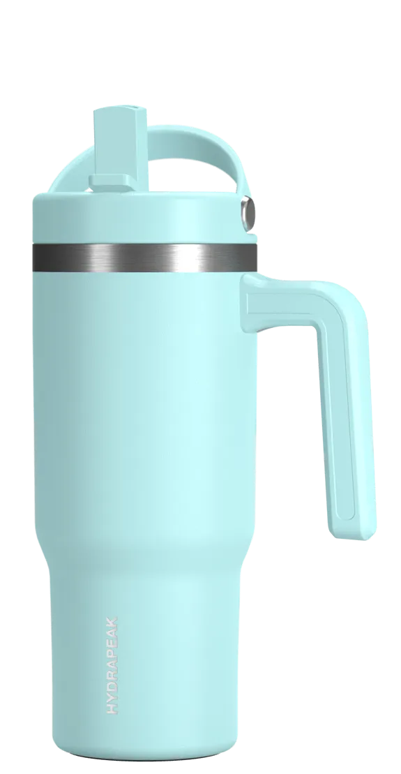 18oz Voyager Kid's With Handle and Straw Lid