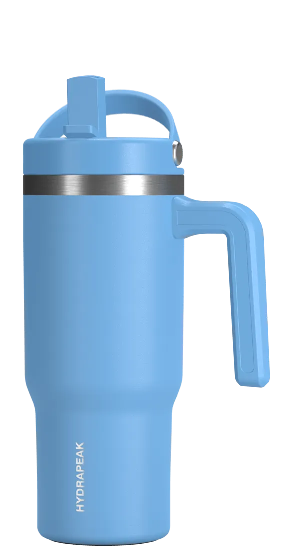 18oz Voyager Kid's With Handle and Straw Lid