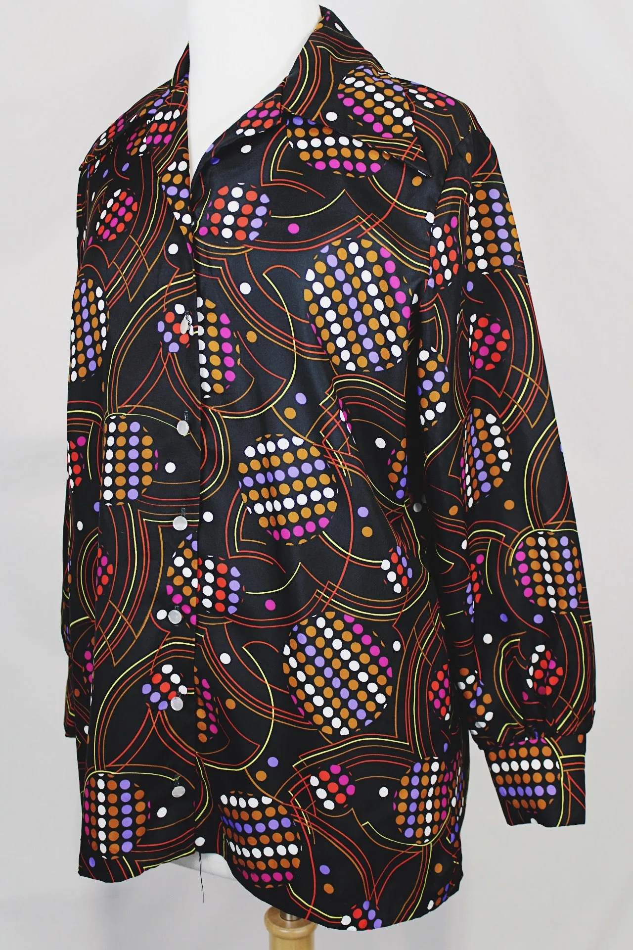 Abstract Printed Blouse