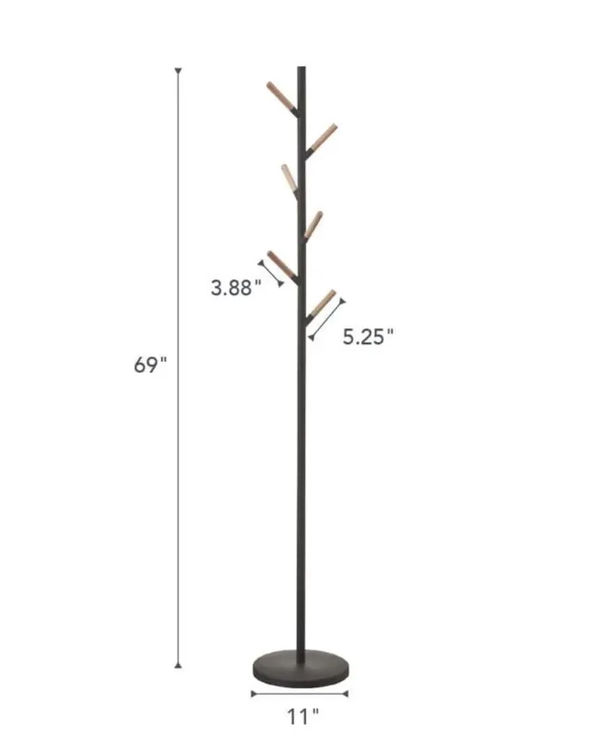 Aesthetic Carbon Steel Coat Rack
