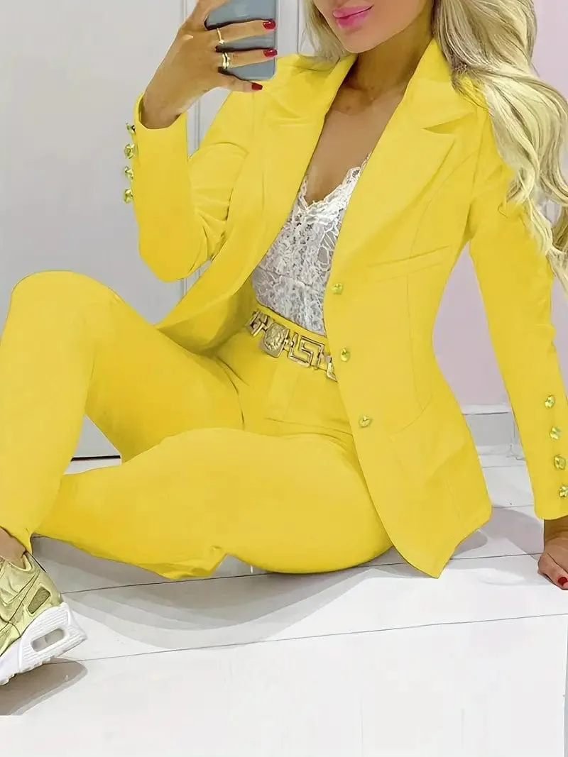 Affordable Blazer and Pants Set