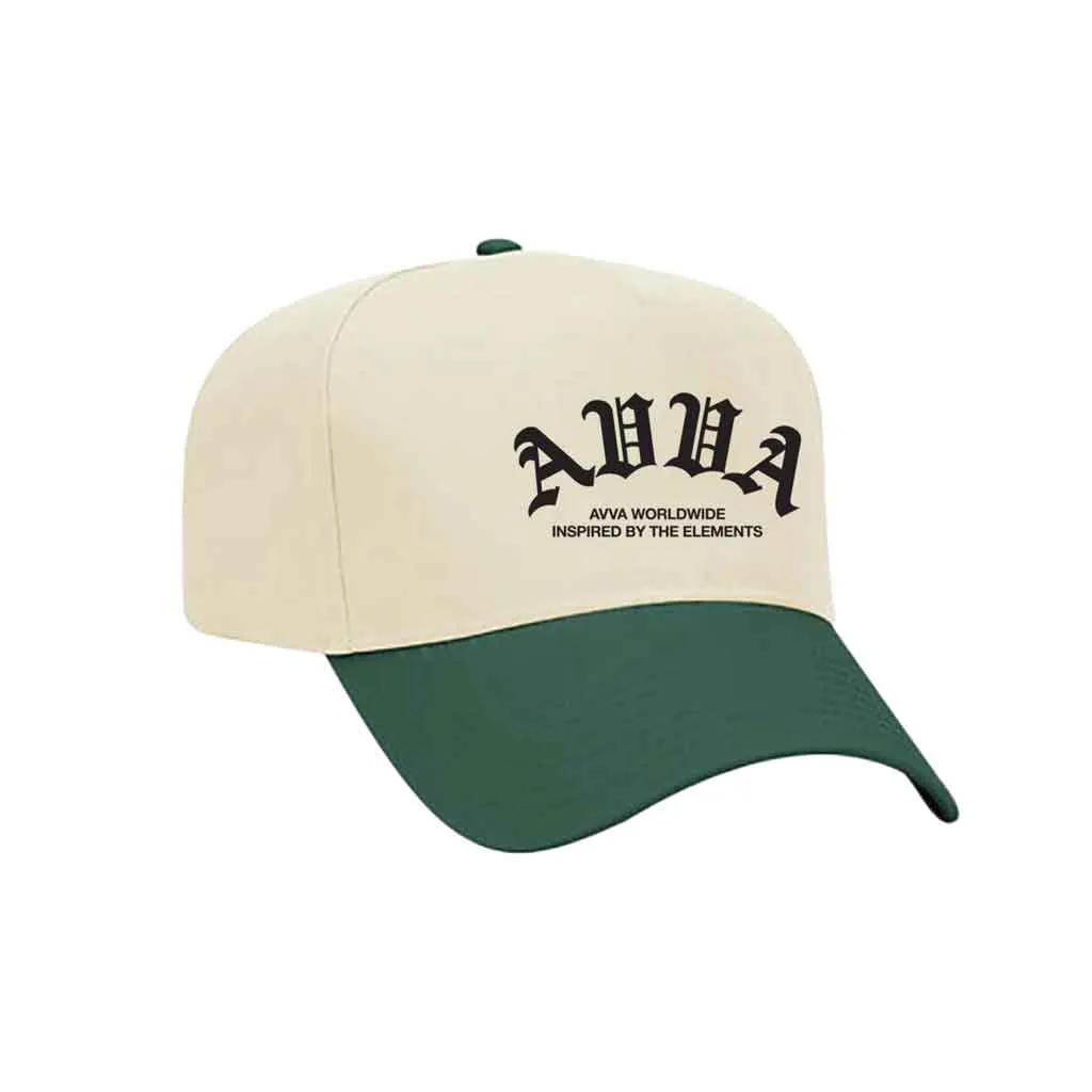 Avva Element Hat - Dark Green/Natural