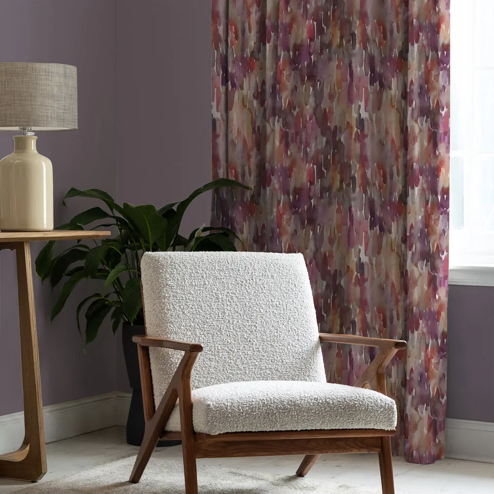 Azima Printed Velvet Fabric (By The Metre) Tourmaline