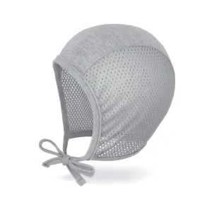 Baby Mesh Bonnet Pilot Cap Hat | Gray