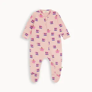Bayley - Tea Time Zip Front Sleepsuit