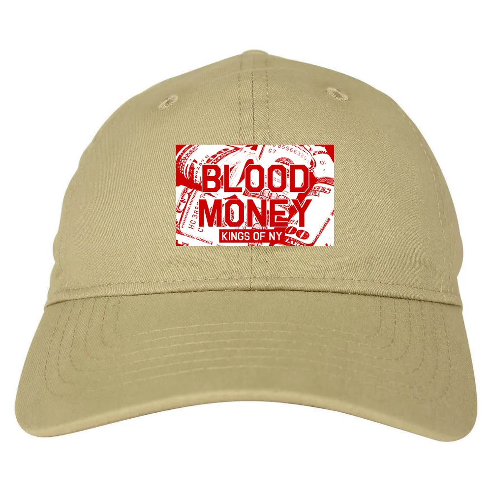 Blood Money 100s Mens Dad Hat Baseball Cap