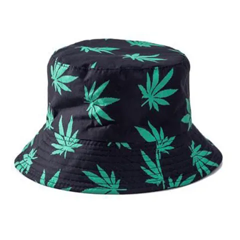 Bucket Hats - Ganja Leaf - Various Colours