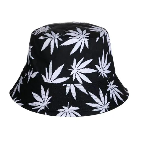 Bucket Hats - Ganja Leaf - Various Colours