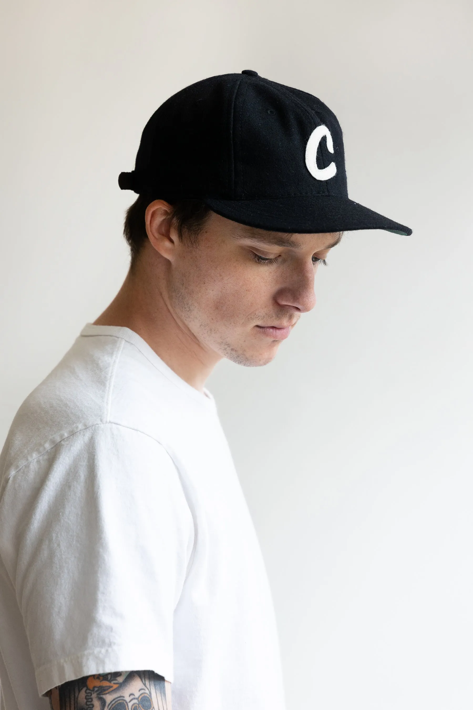 Canoe Club x Ebbets Field Ball Cap - Black