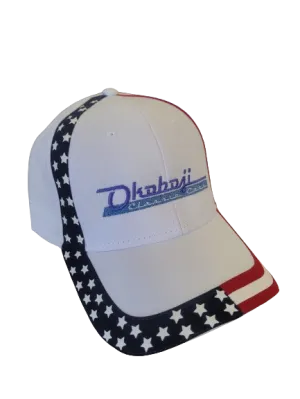 Cap White Stars & Stripes