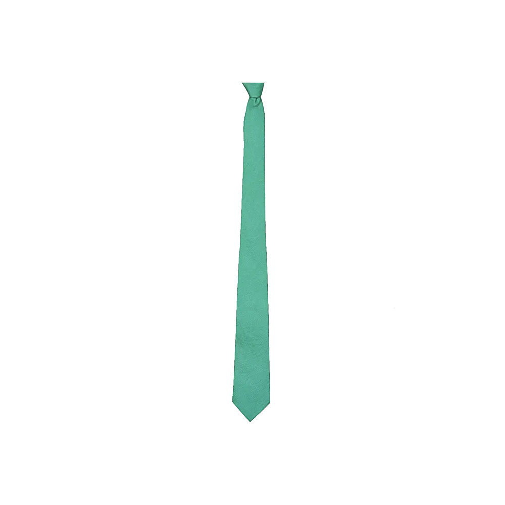 Chokore Sea Green color Silk Tie & Four-in-one Multicolor Silk Pocket Square set