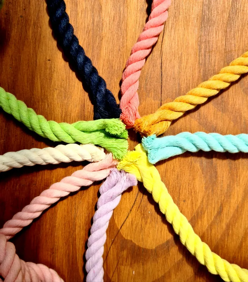 Cotton Rope adjustable Dog Leash
