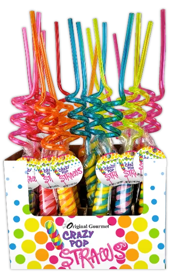 Crazy Pop Straws