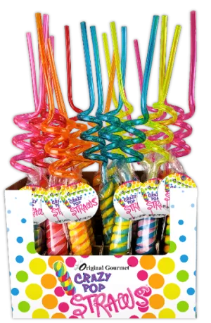 Crazy Pop Straws