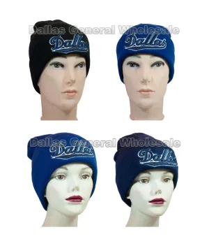 Dallas Winter Beanies Hats Wholesale