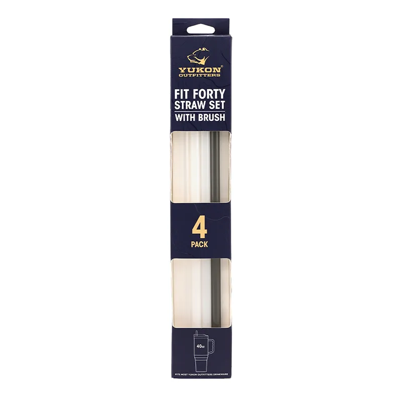 Fit Forty Straw Set with Brush
