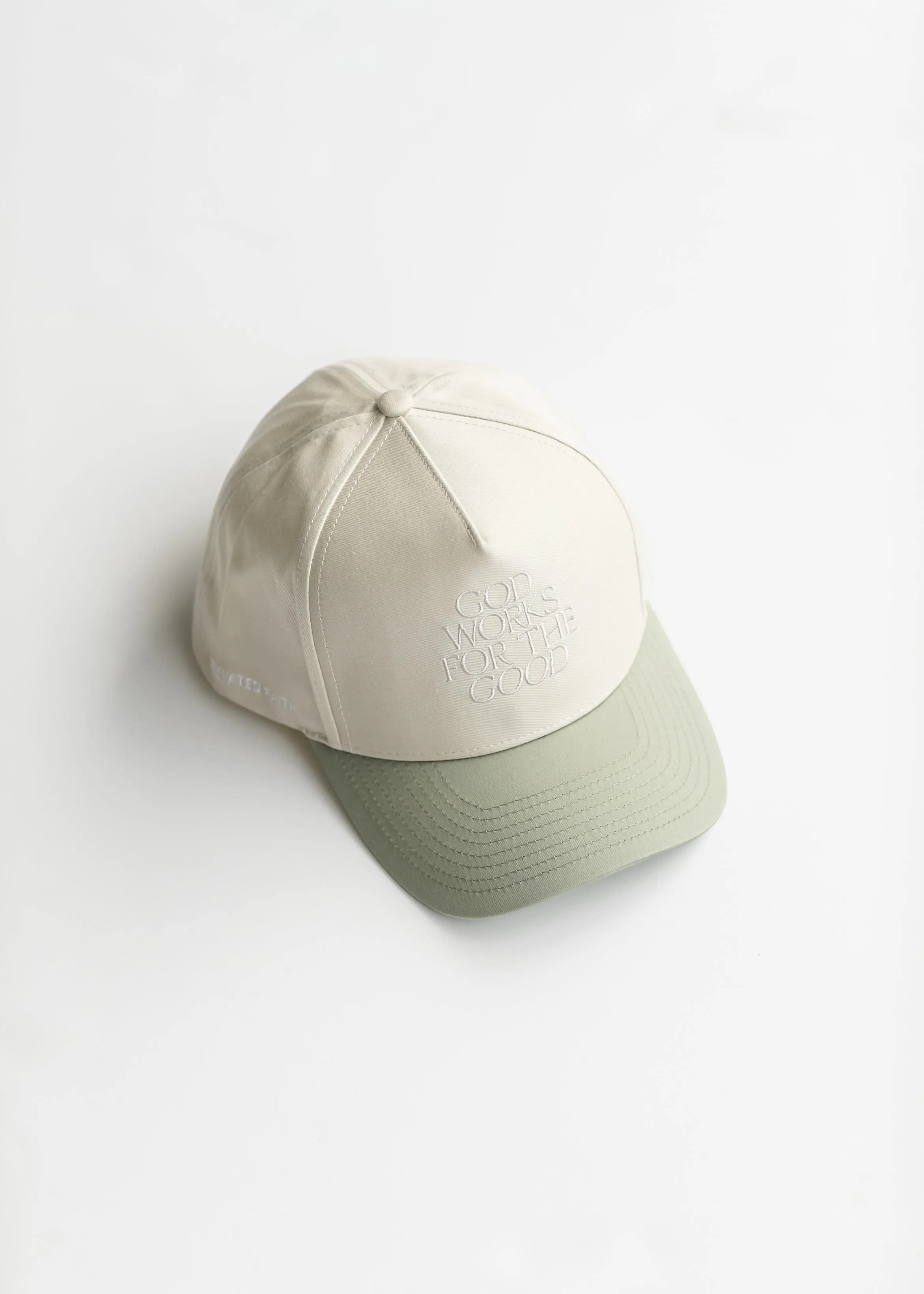 God Works for the Good Trucker Hat - FINAL SALE