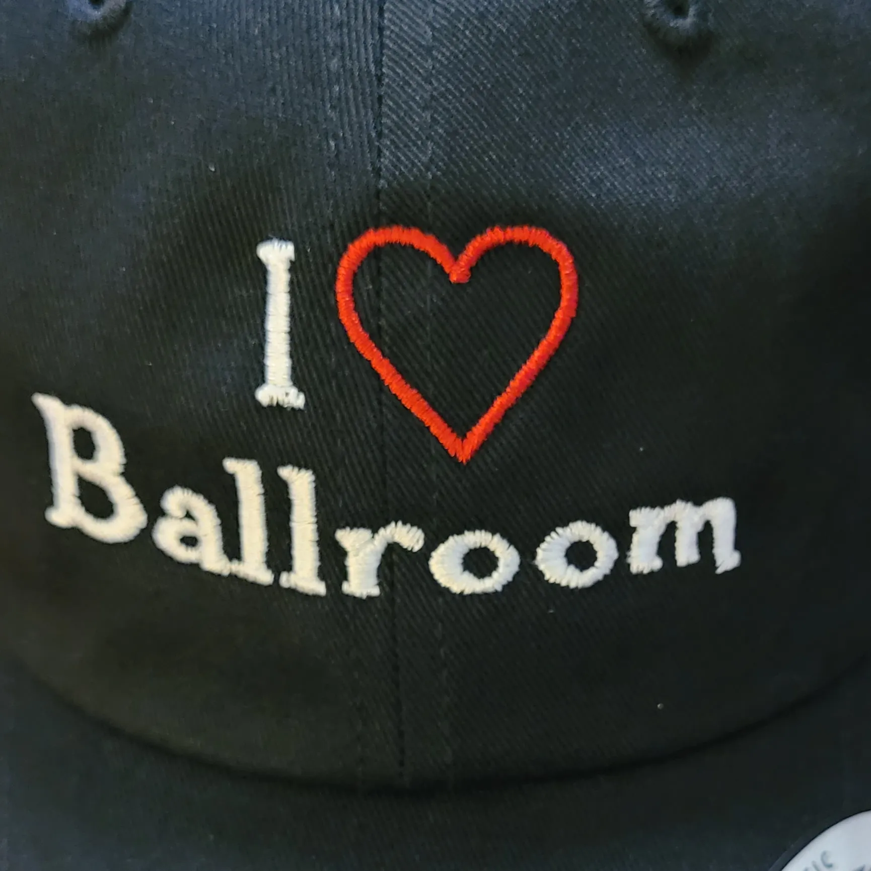I Love Ballroom Hat