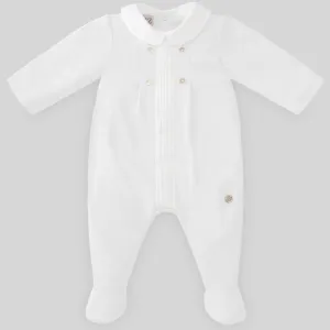 Interlock White Footie