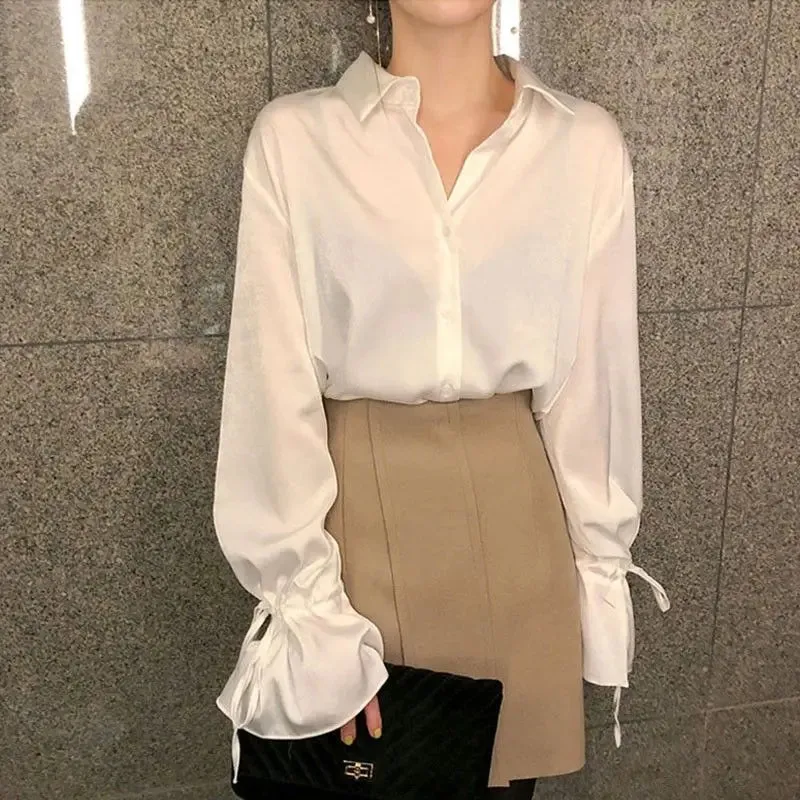 Ivyshape | Chic Retro Chiffon Top for Women