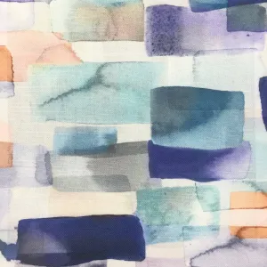 Kampala Printed Cotton Fabric (By The Metre) Clementine