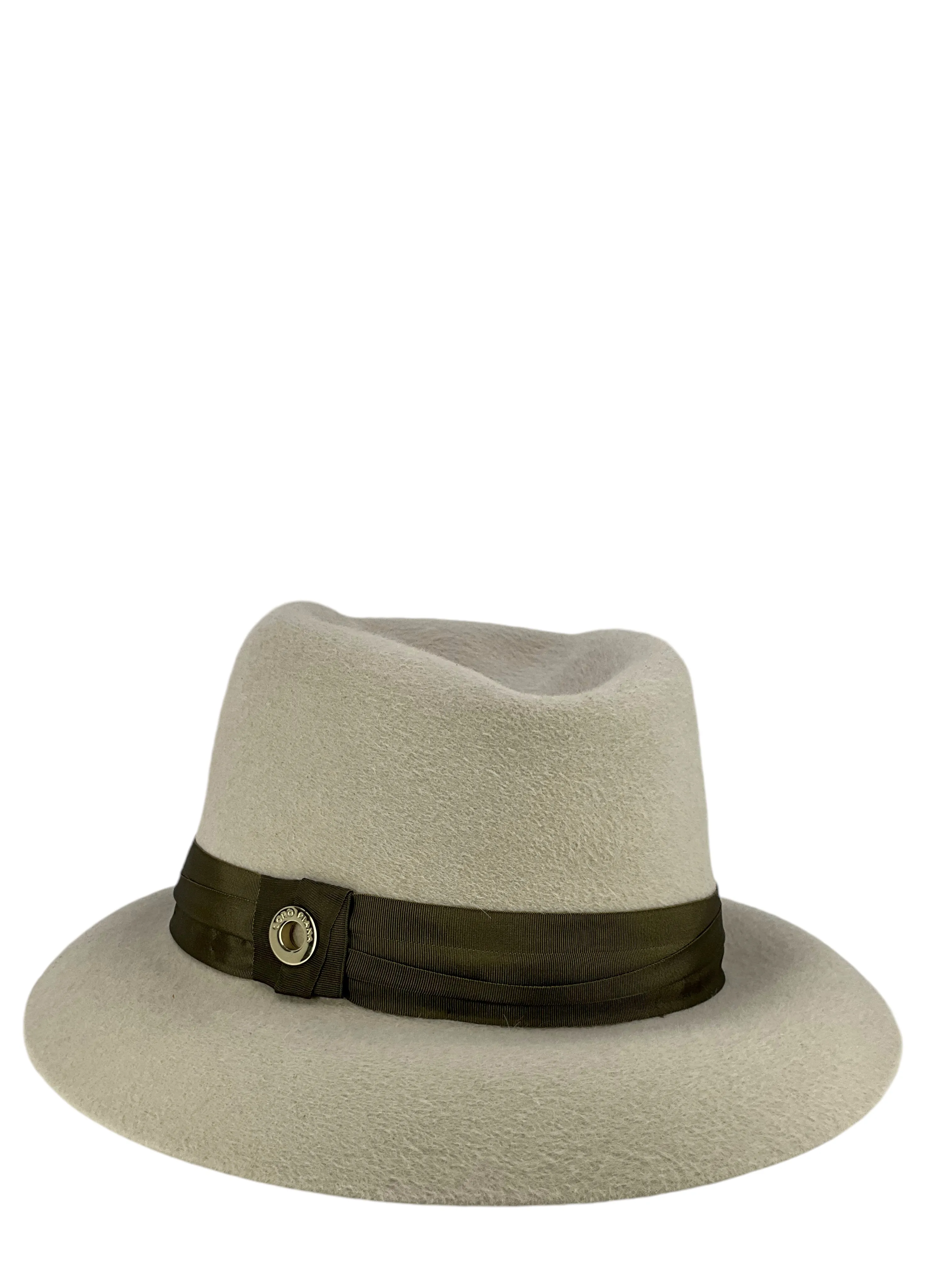 LORO PIANA Ingrid Felt Fedora Hat Size S