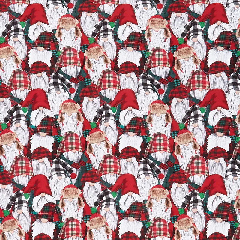 Lumberjack Gnomes - Packed Lumberjack Gnomes Multi Yardage