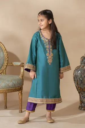 Luxe Pret '22 - Antique Gold With Pants Kids