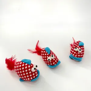 Moo - Red Fish Cat Toy