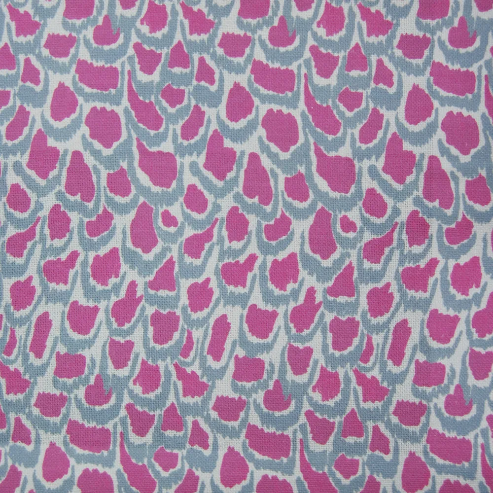 Nada Printed Linen Fabric (By The Metre) Lotus