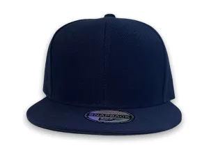 Navy Snap-Back Cap