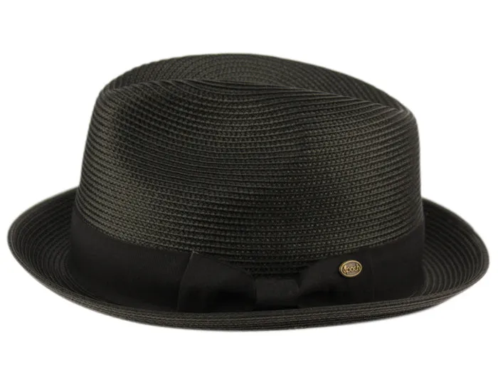 Poly Braid Straw Fedora