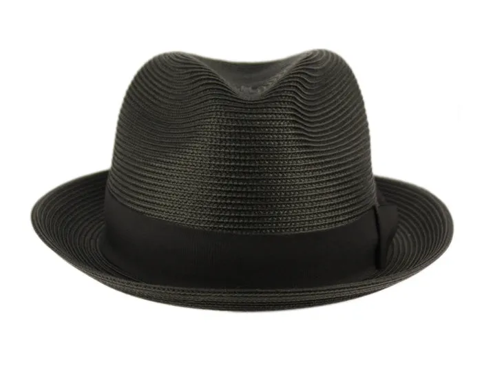 Poly Braid Straw Fedora