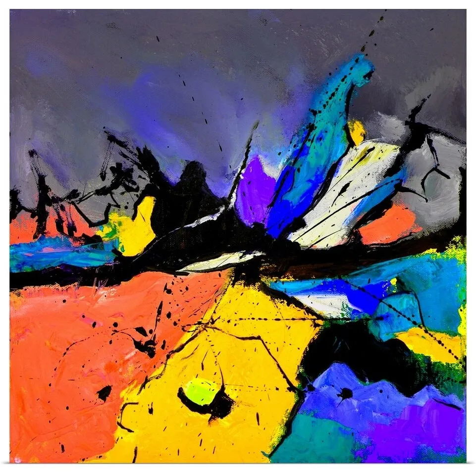 "Abstract 4451506" Poster Print