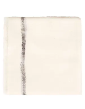 Righino Silver Scarf - White