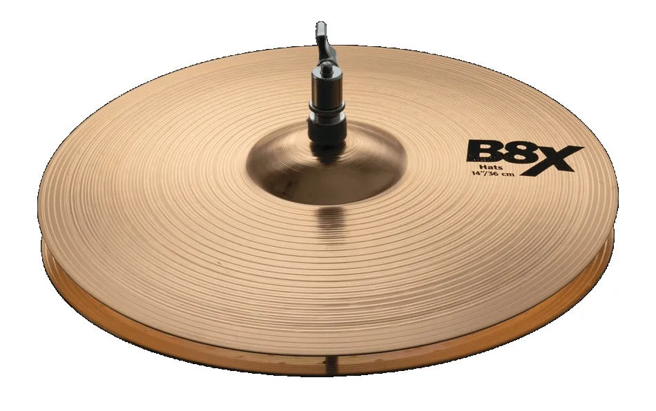 SABIAN 41402X 14" B8X Hi-Hat Cymbals Made In Canada