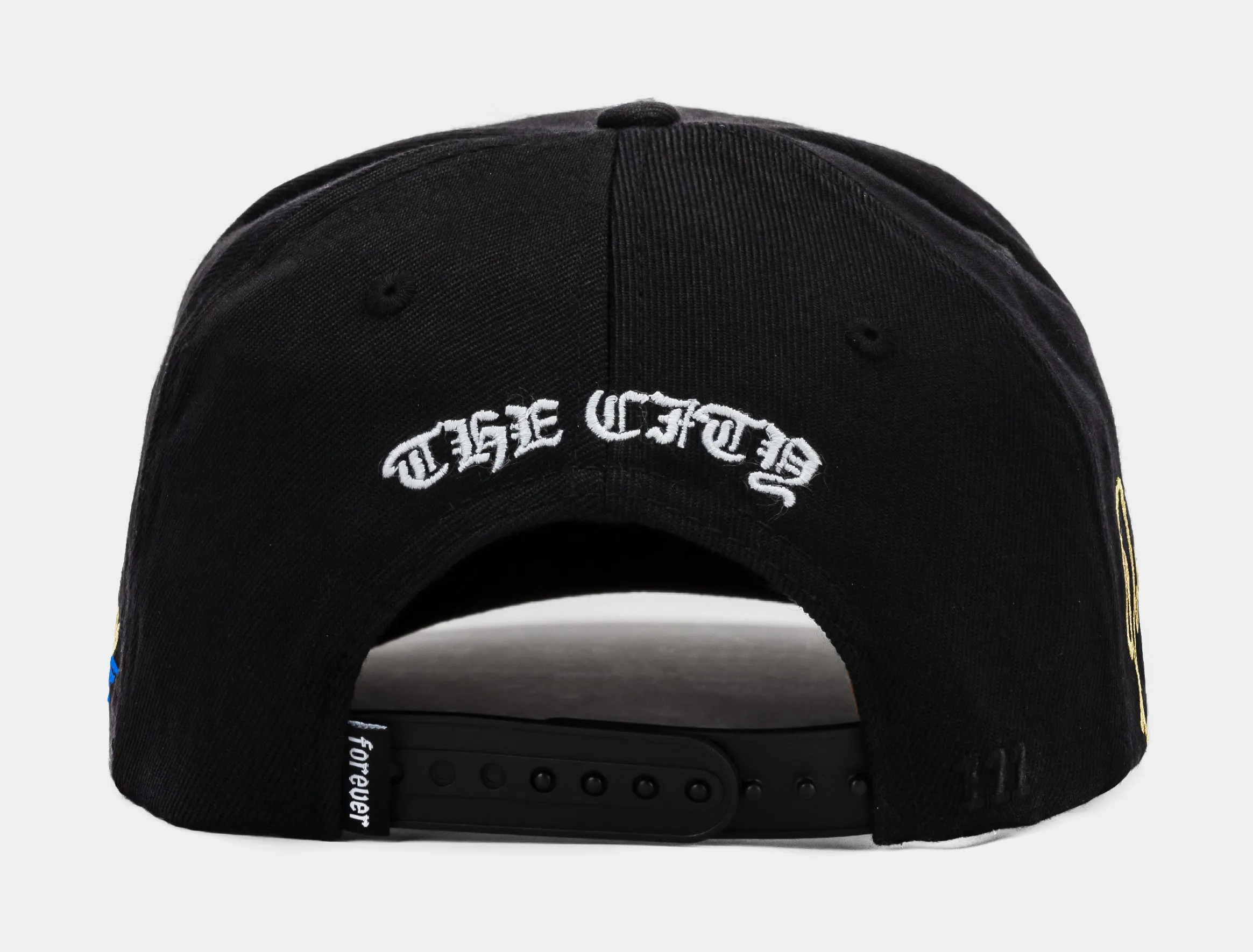 San Francisco Dreams Dont Sleep Snapback Mens Hat (Black/Orange)