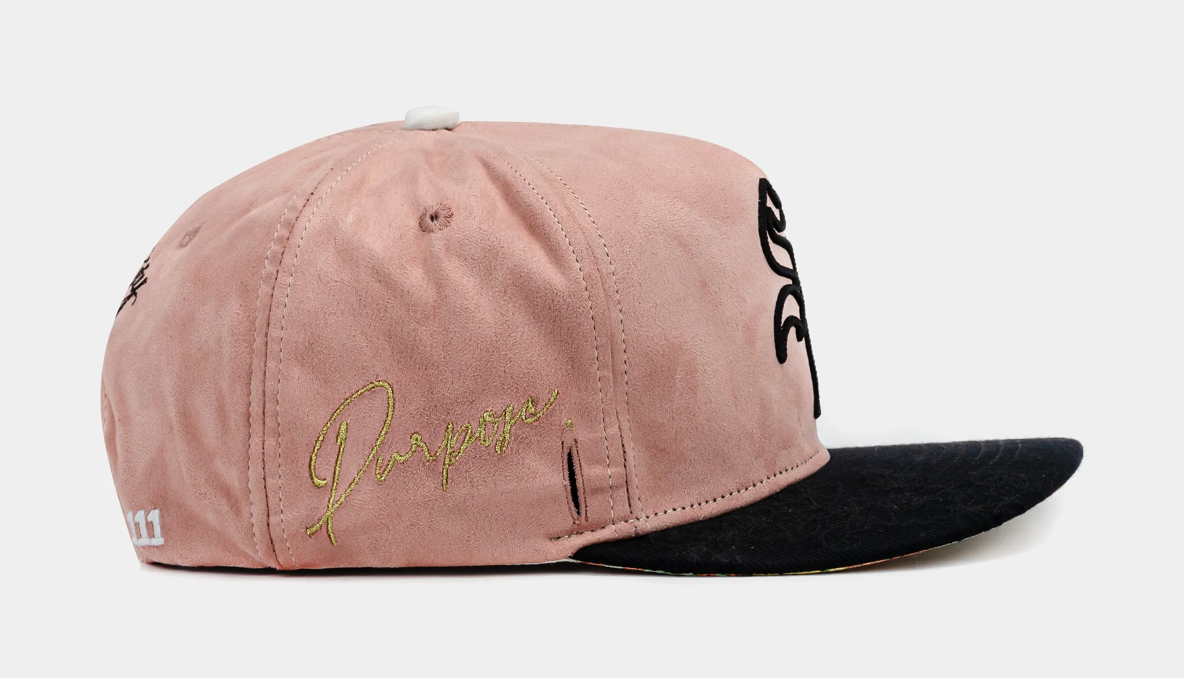 San Francisco Dreams Dont Sleep Snapback Mens Hat (Black/Pink)