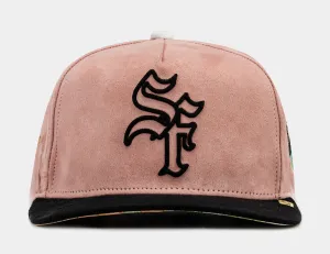 San Francisco Dreams Dont Sleep Snapback Mens Hat (Black/Pink)