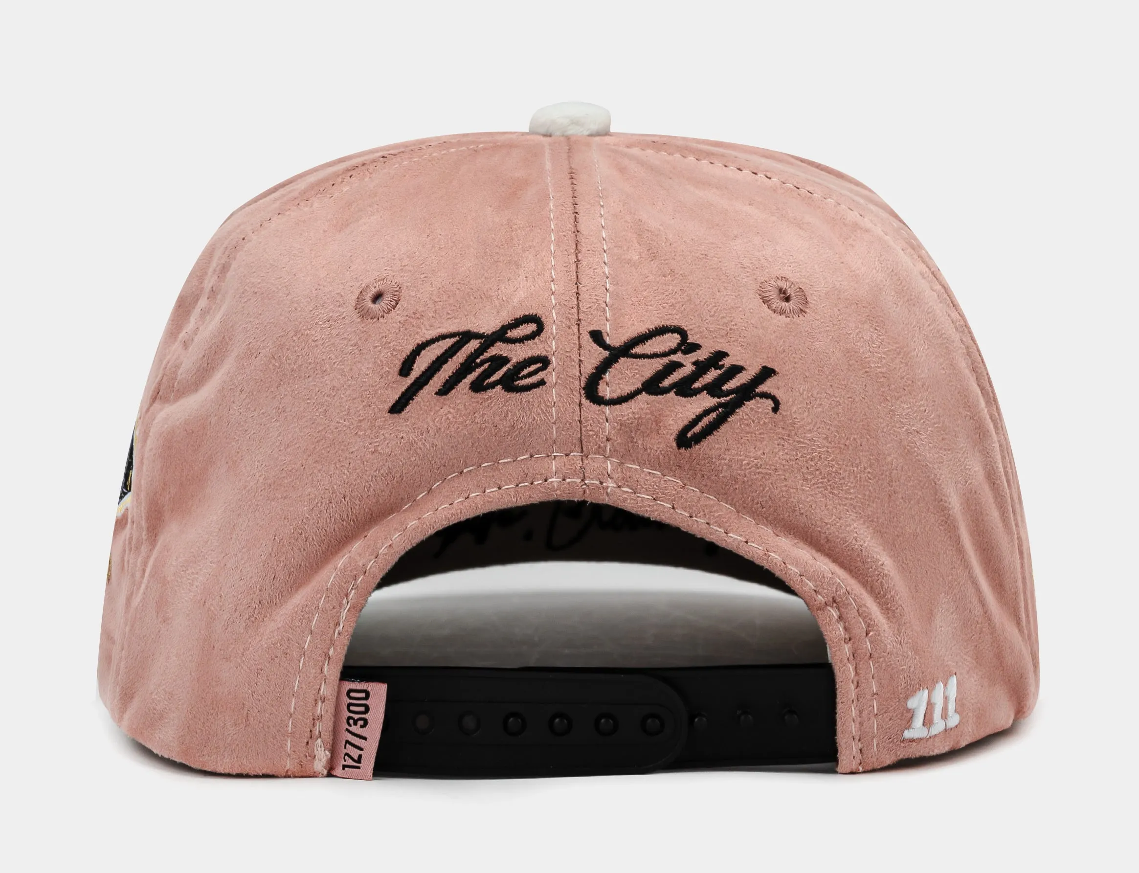 San Francisco Dreams Dont Sleep Snapback Mens Hat (Black/Pink)