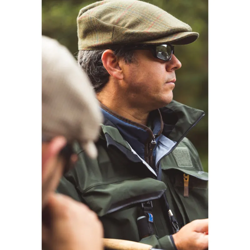 Schoffel Ptarmigan Countryman Tweed Cap - Buckingham Tweed