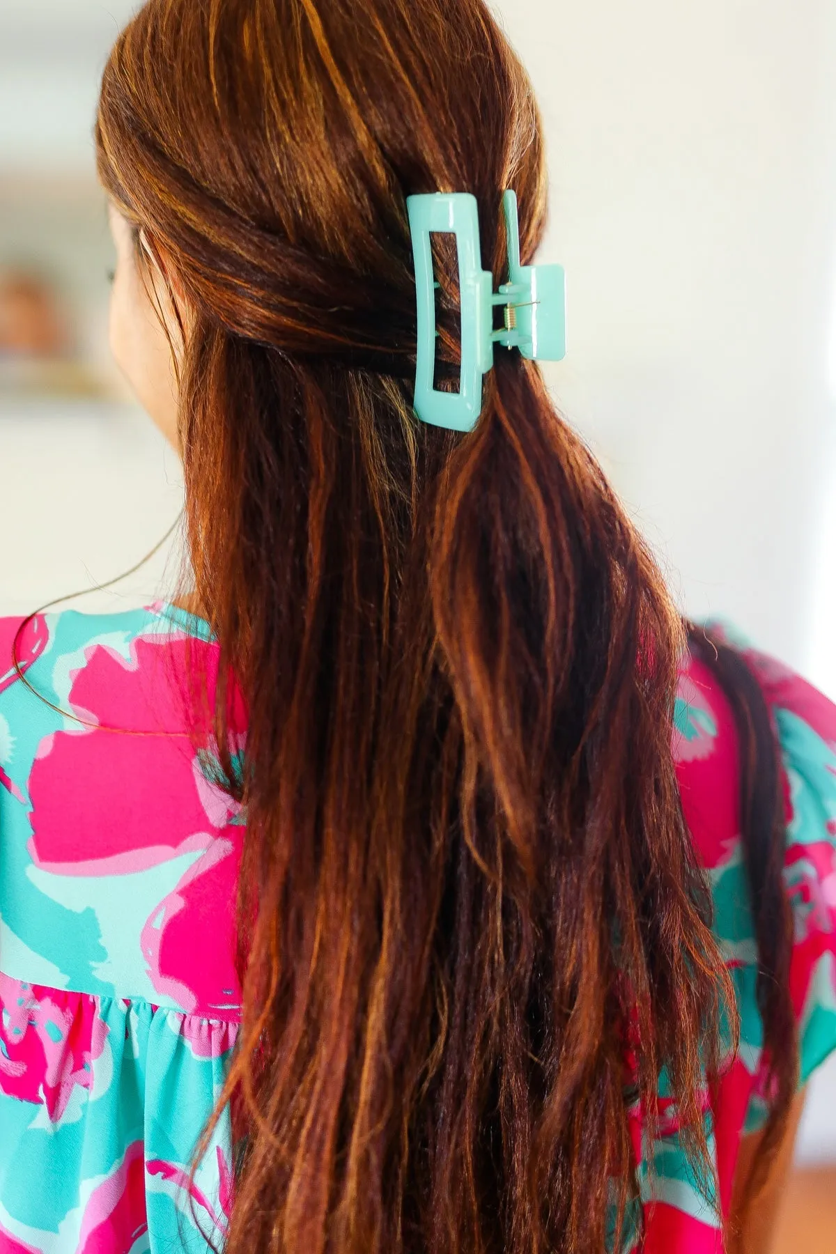Seafoam Classic Hair Claw