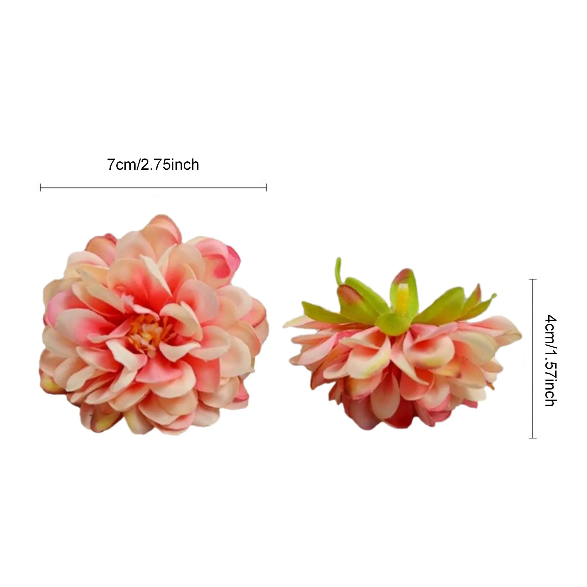 Silk Dahlia Bulk Artificial Flower Small Heads 7cm