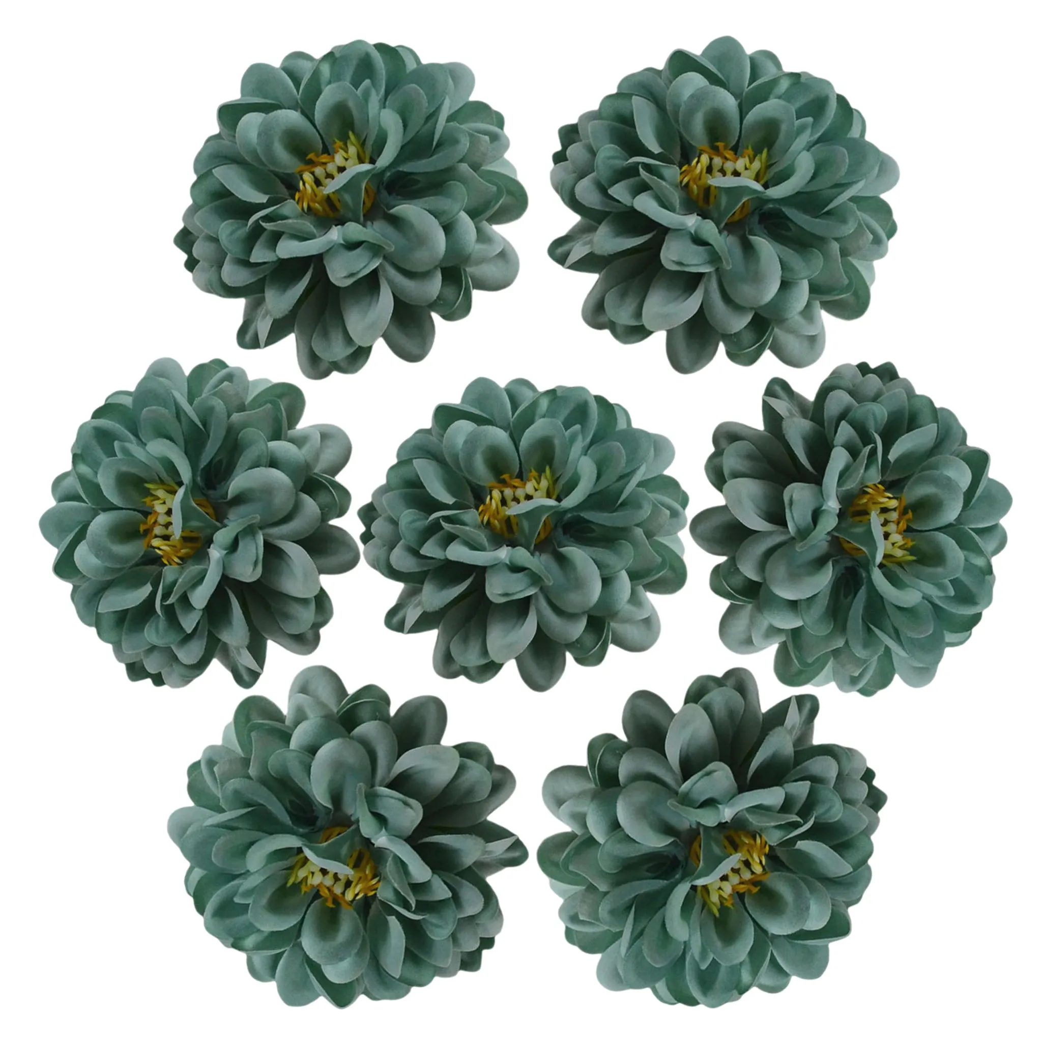 Silk Dahlia Bulk Artificial Flower Small Heads 7cm