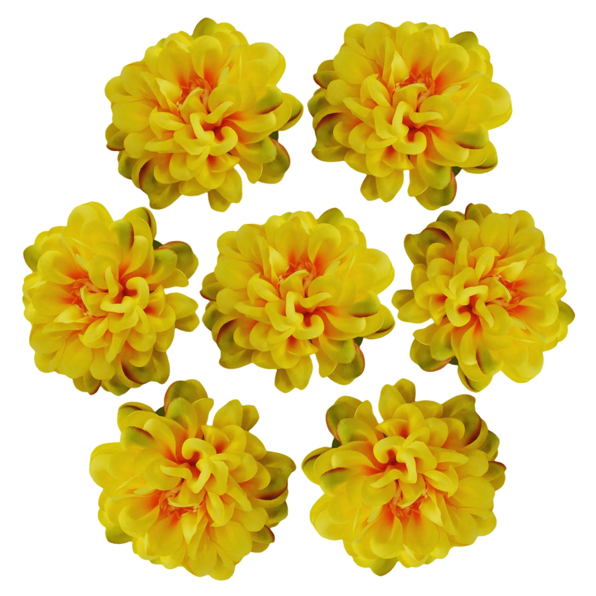 Silk Dahlia Bulk Artificial Flower Small Heads 7cm