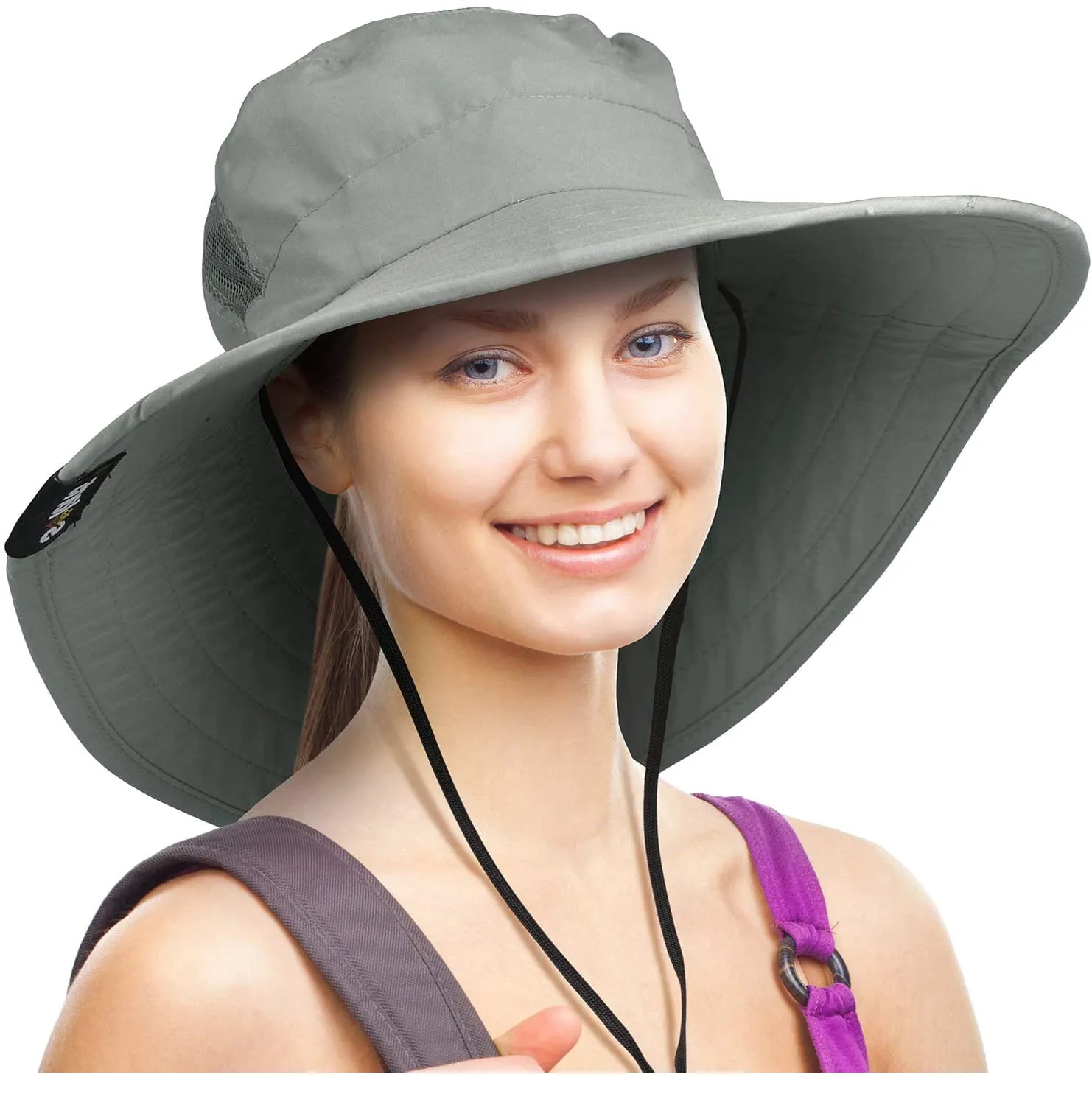 Solaris Wide Brim Sun Hat UPF 50  Outdoor Sun Protection