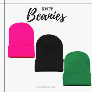 Solid Color Beanie