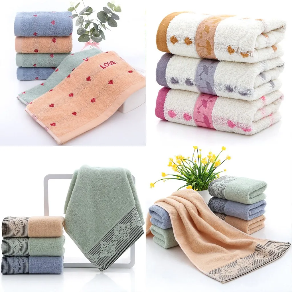 Sports soft face towel