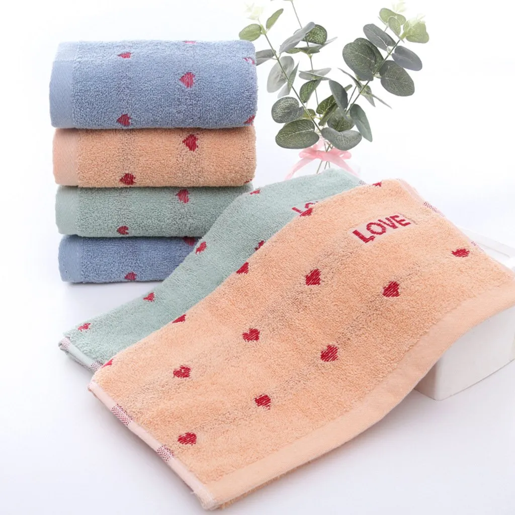 Sports soft face towel